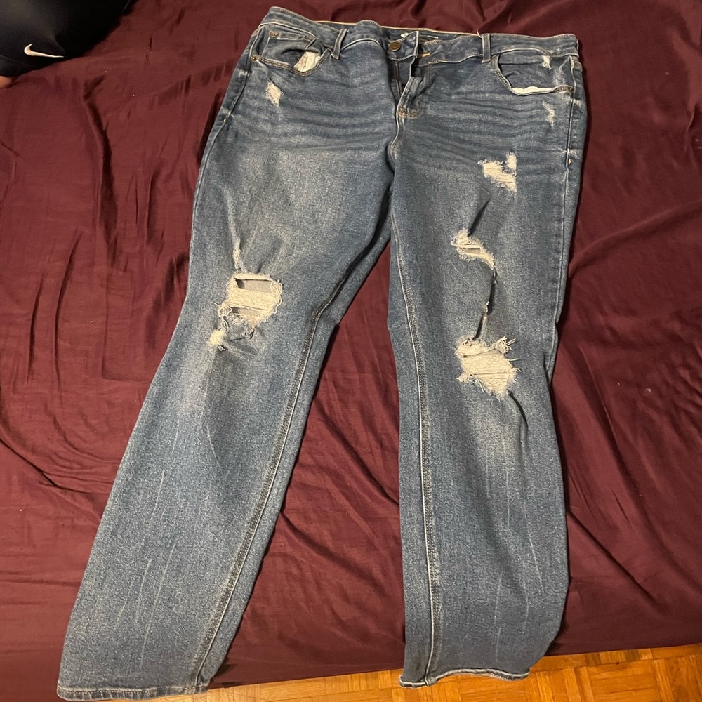 Old Navy rockstar super skinny size 16 denim jeans